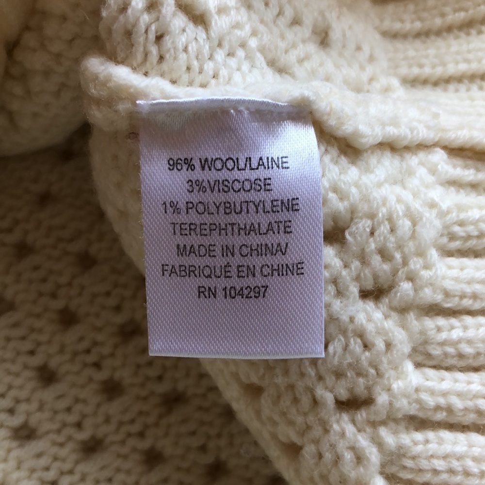 Milly Minis Merino Wool Chevron Knit Sweater Size 12 Hard to Find - Picture 7 of 9